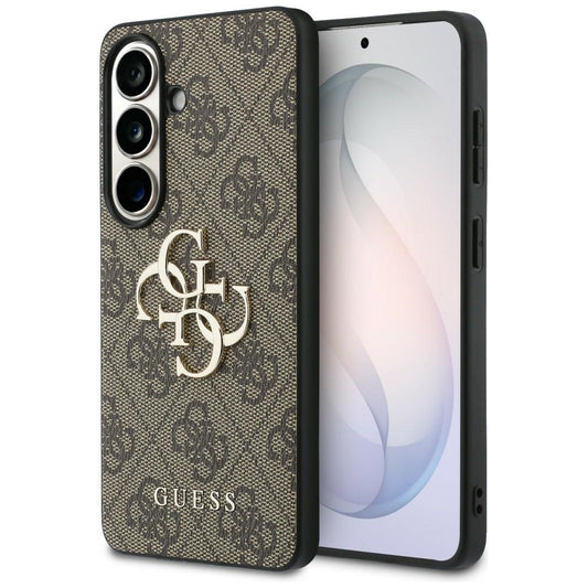 Etui na Samsung Galaxy S26 S942, Guess, 4G Big Logo, Brązowy