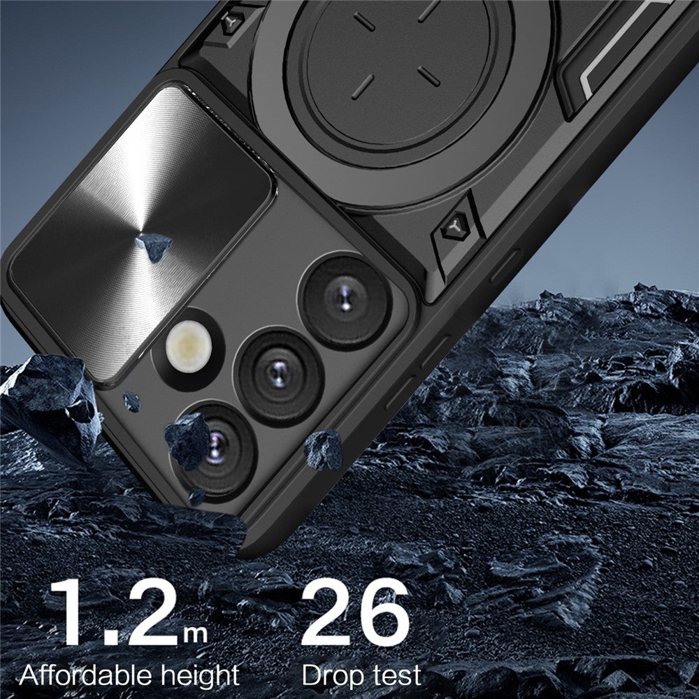 Etui na Samsung Galaxy S26 Plus, Techsuit, CamGuard Pro, Czarne