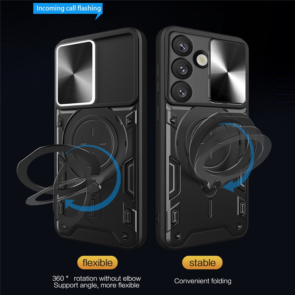 Etui na Samsung Galaxy S26 Plus, Techsuit, CamGuard Pro, Czerwony