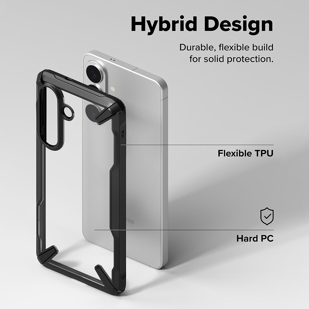 Etui na Samsung Galaxy S26, Ringke, Fusion X, Czarne