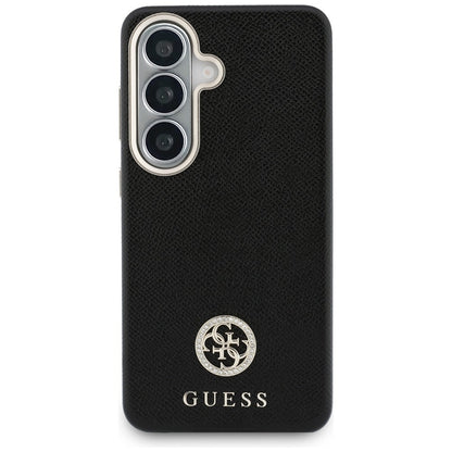 Etui na Samsung Galaxy S26 S942, Guess, Rhinestone Round Logo, Czarne