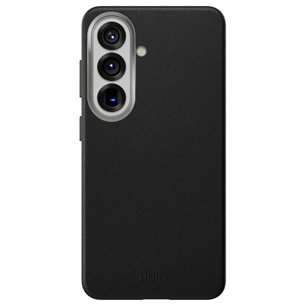 Etui na Samsung Galaxy S26 S942, UNIQ, Lyden Leatherette, Czarne