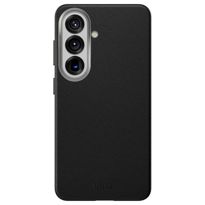 Etui na Samsung Galaxy S26 S942, UNIQ, Lyden Leatherette, Czarne