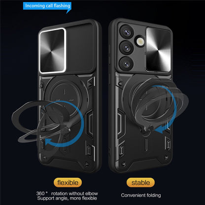 Etui na Samsung Galaxy S26, Techsuit, CamGuard Pro, Fioletowy