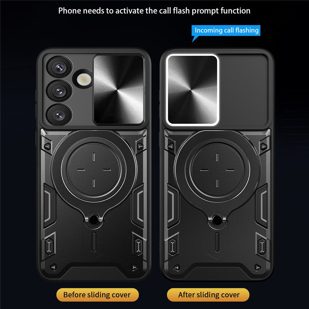 Case for Samsung Galaxy S26, Techsuit, CamGuard Pro, Black