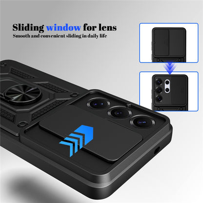 Etui na Samsung Galaxy S26, Techsuit, CamShield, Niebieskie