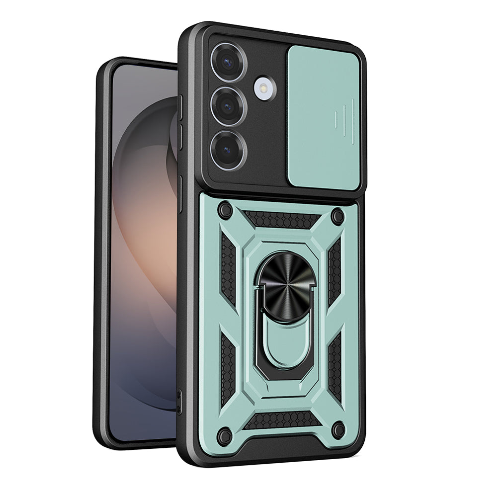 Case for Samsung Galaxy S26, Techsuit, CamShield, Green