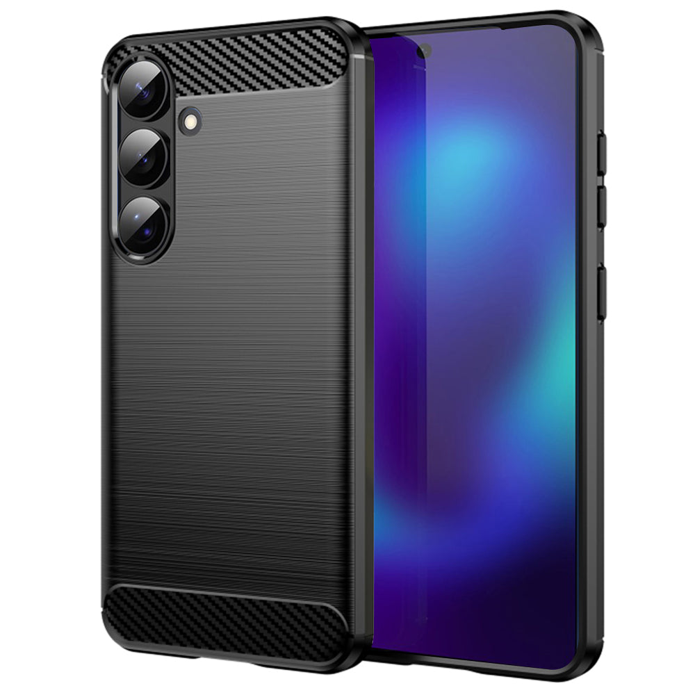 Etui na Samsung Galaxy S26, Techsuit, Carbon, Czarne