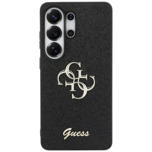 Etui na Samsung Galaxy S26 Ultra S948, Guess, Fixed Glitter Big 4G Metal Frame, Czarne