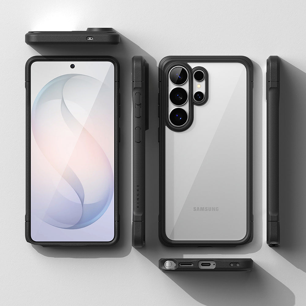 Etui na Samsung Galaxy S26 Ultra, Ringke, Fusion Bold, Czarne