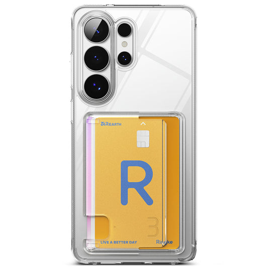 Etui na Samsung Galaxy S26 Ultra, Ringke, Fusion Card, Przezroczyste