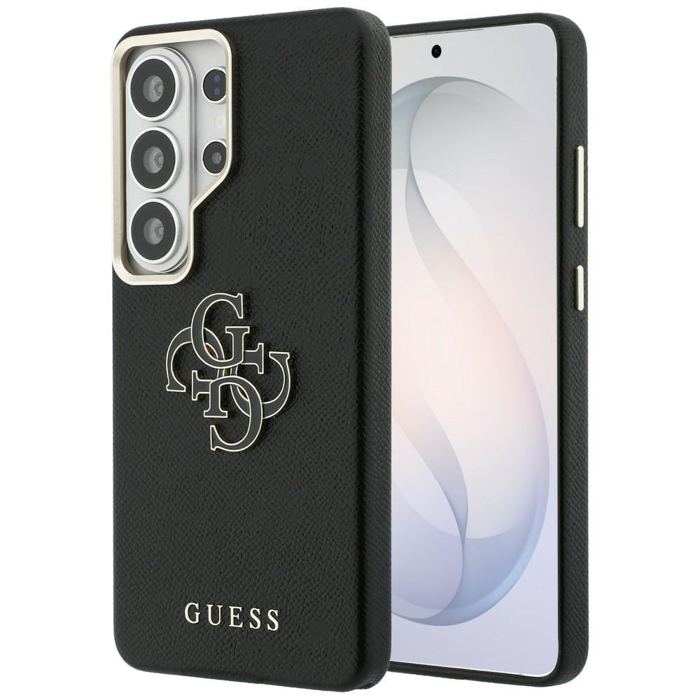 Etui na Samsung Galaxy S26 Ultra S948, Guess, 4G Grained Big and Classic Logo, Czarne