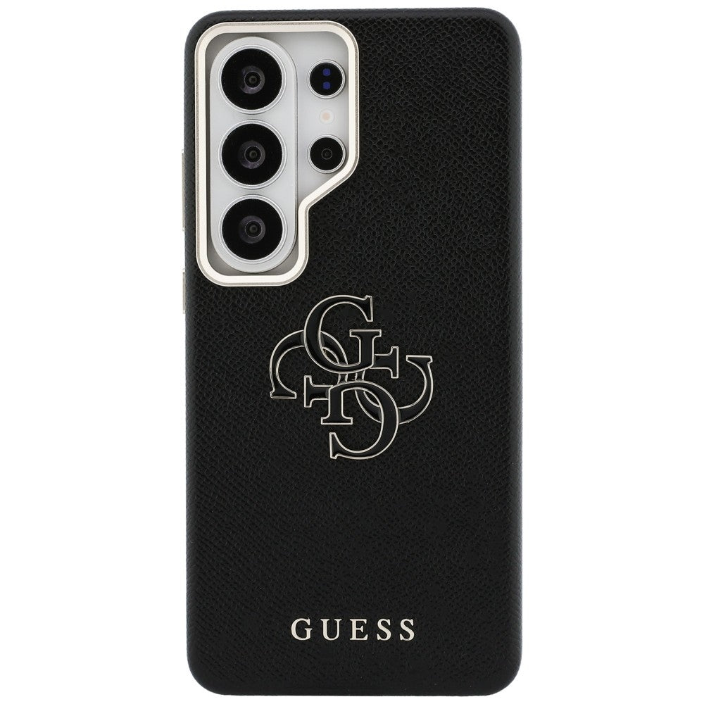 Etui na Samsung Galaxy S26 Ultra S948, Guess, 4G Grained Big and Classic Logo, Czarne
