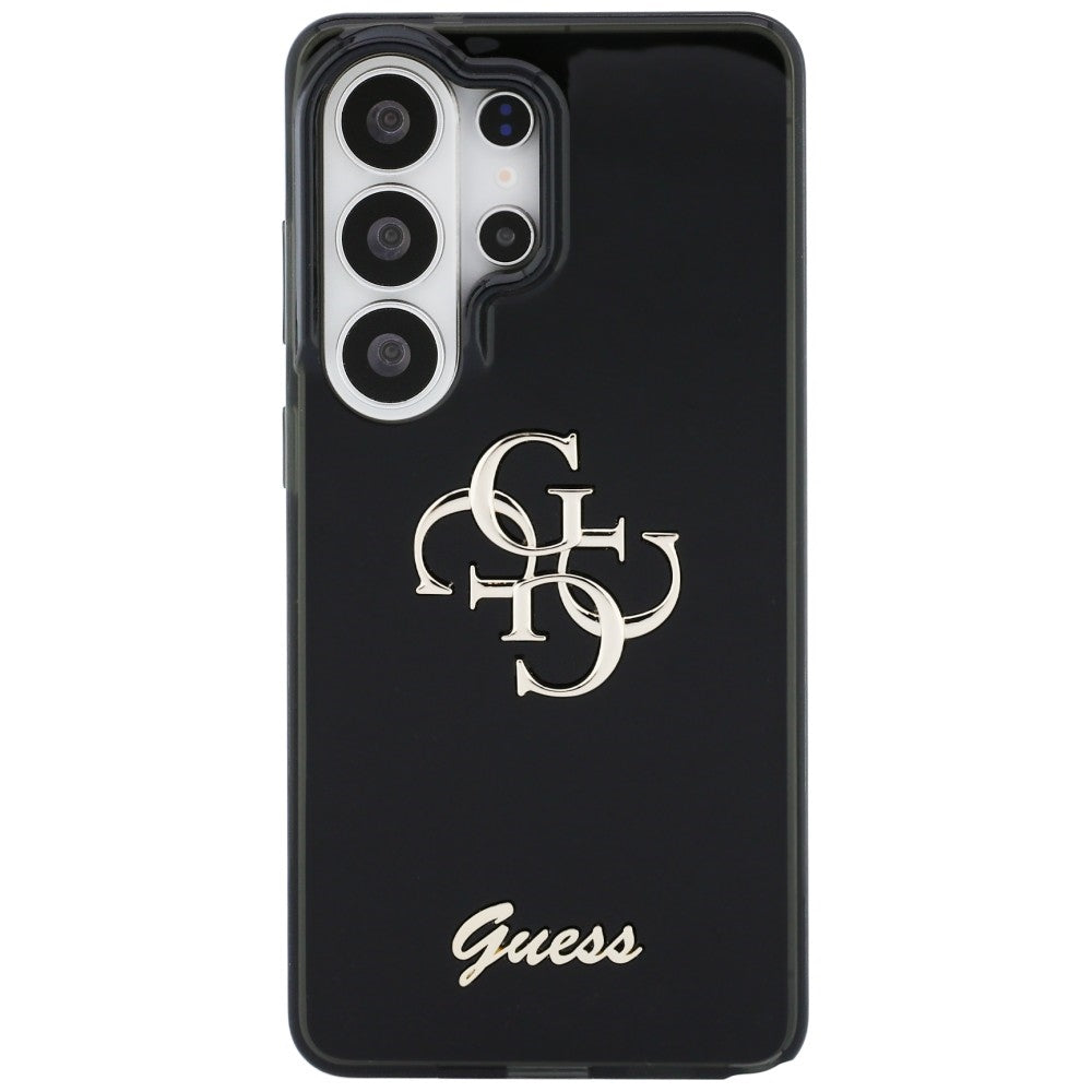 Etui na Samsung Galaxy S26 Ultra S948, Guess, IML Big Metal 4G Script, Czarne