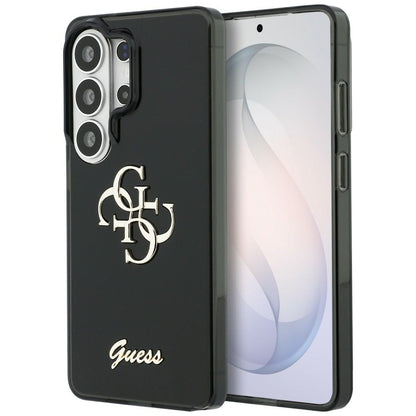 Etui na Samsung Galaxy S26 Ultra S948, Guess, IML Big Metal 4G Script, Czarne