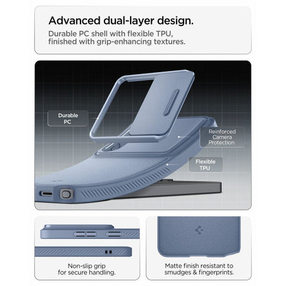 Case for Samsung Galaxy S26 Ultra S948, Spigen, Optik Armor, Blue ACS11226