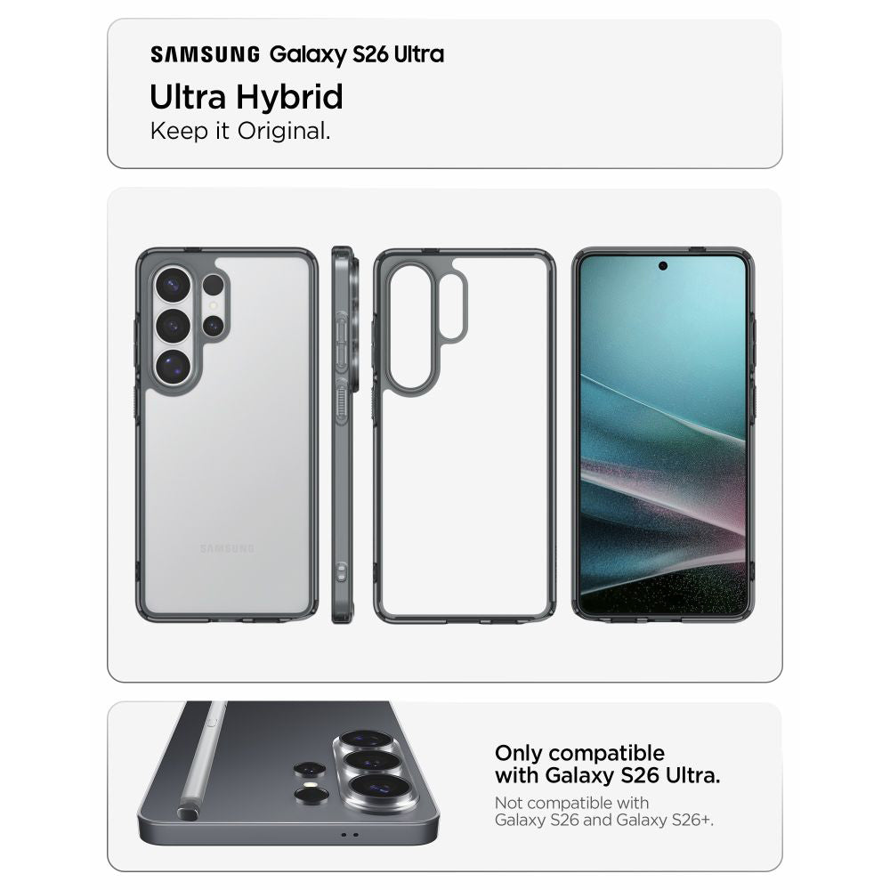 Etui do Samsung Galaxy S26 Ultra S948, Spigen, Ultra Hybrid, Fumurie ACS10678