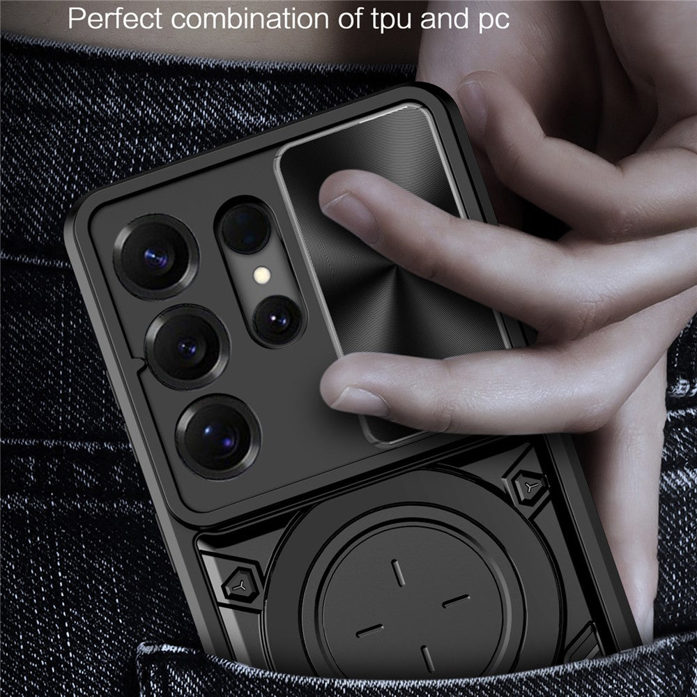 Etui na Samsung Galaxy S26 Ultra, Techsuit, CamGuard Pro, Fioletowy