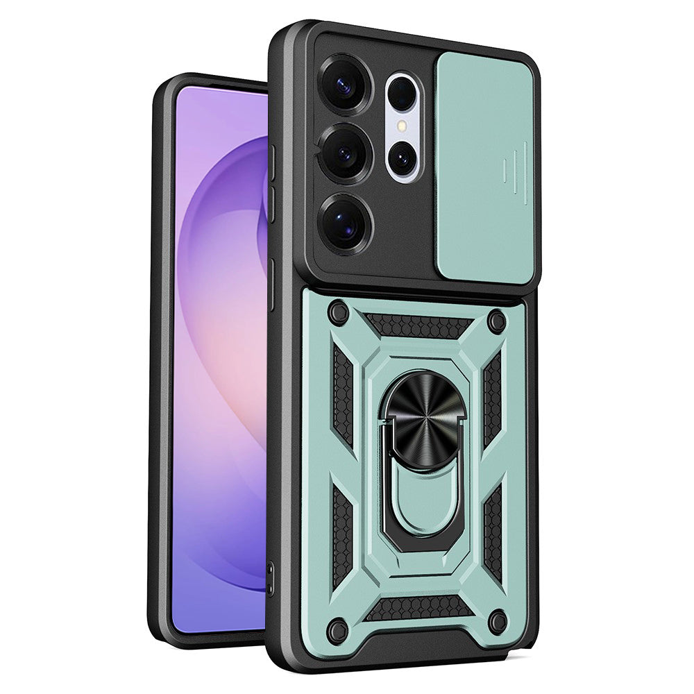 Etui na Samsung Galaxy S26 Ultra, Techsuit, CamShield, Zielony