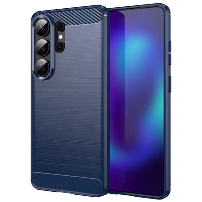 Etui na Samsung Galaxy S26 Ultra, Techsuit, Carbon, Niebieskie