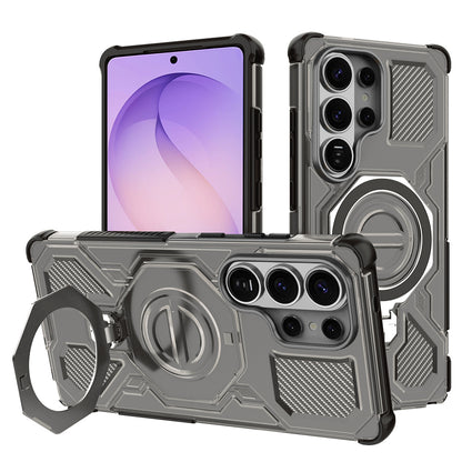 Etui na Samsung Galaxy S26 Ultra, Techsuit, Carbon Shield Pro, Kolor dymny.