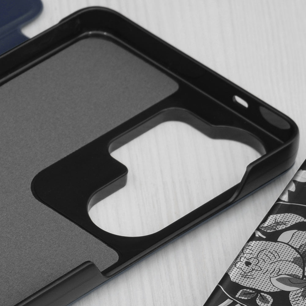 Etui na Samsung Galaxy S26 Ultra S948, Techsuit, eFold, Granatowe