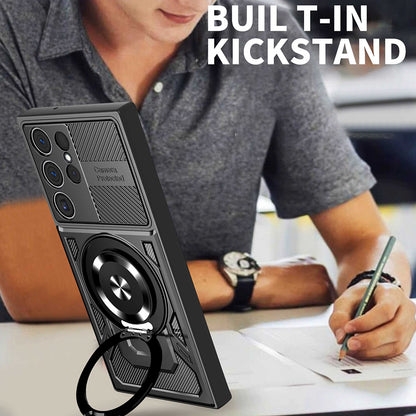 Etui na Samsung Galaxy S26 Ultra, Techsuit, RuggedCam, Fioletowy