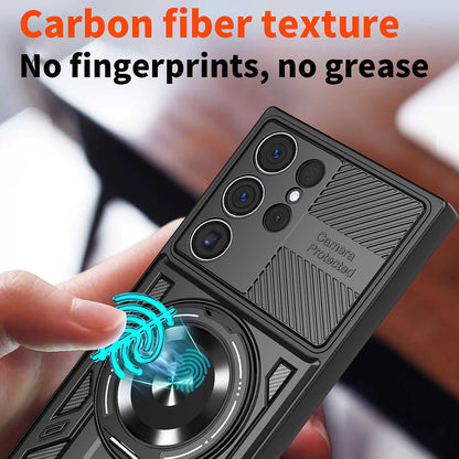 Etui na Samsung Galaxy S26 Ultra, Techsuit, RuggedCam, Fioletowy