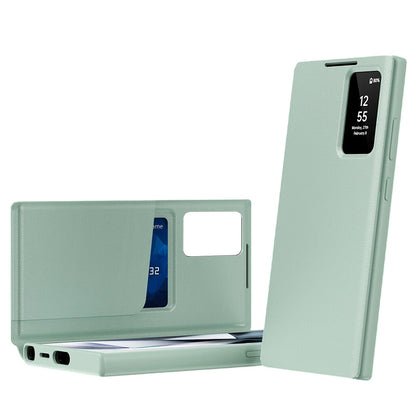 Etui na Samsung Galaxy S26 Ultra S948, Techsuit, SmartView, Zielony
