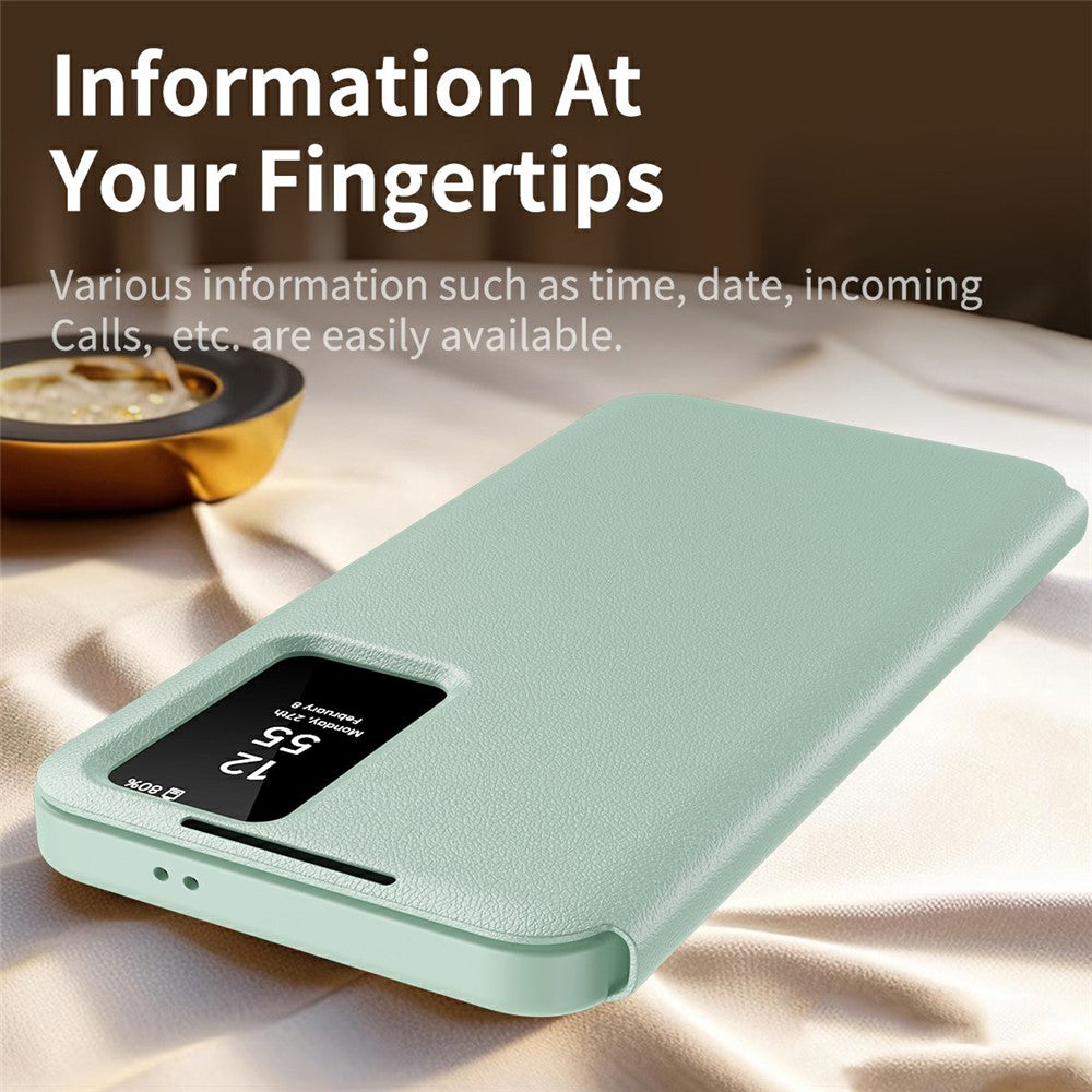 Etui na Samsung Galaxy S26 Ultra S948, Techsuit, SmartView, Zielony