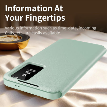 Etui na Samsung Galaxy S26 Ultra S948, Techsuit, SmartView, Zielony