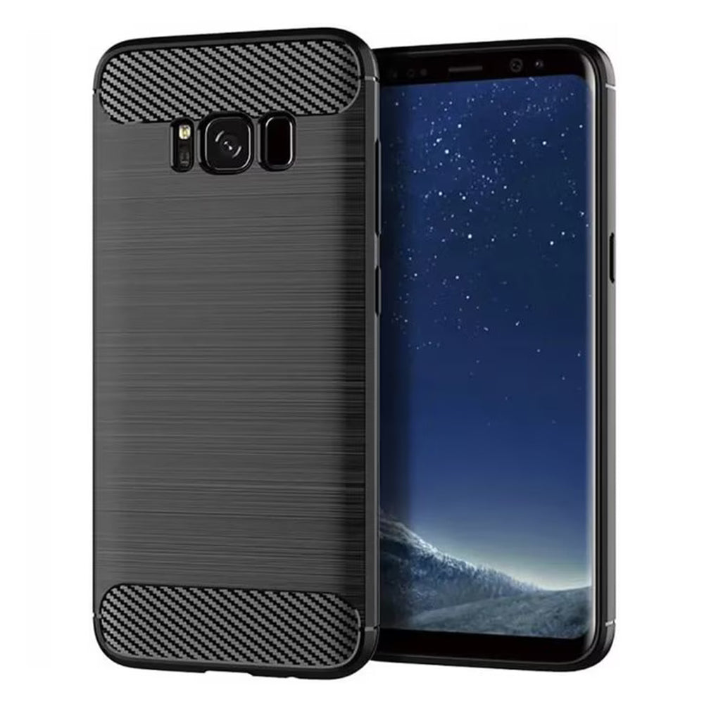 Case for Samsung Galaxy S8 G950, Techsuit, Carbon, Black