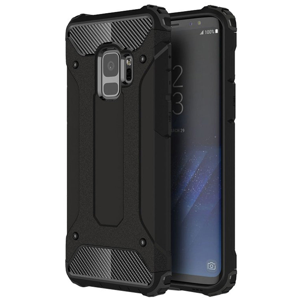 Etui na Samsung Galaxy S9 G960, Techsuit, Hybrid Armor, czarne