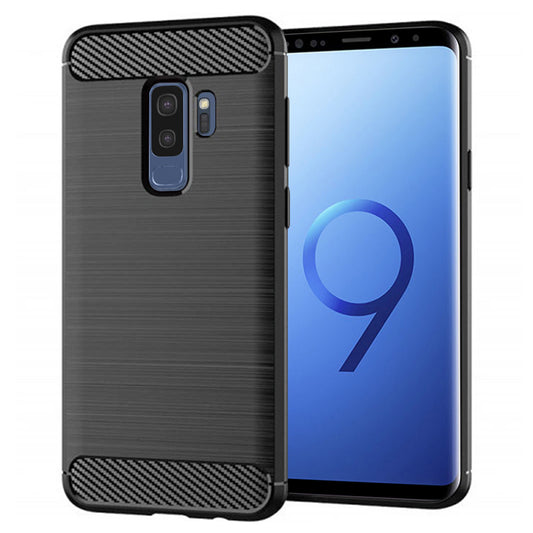 Etui na Samsung Galaxy S9+ G965, Techsuit, Carbon, Czarny