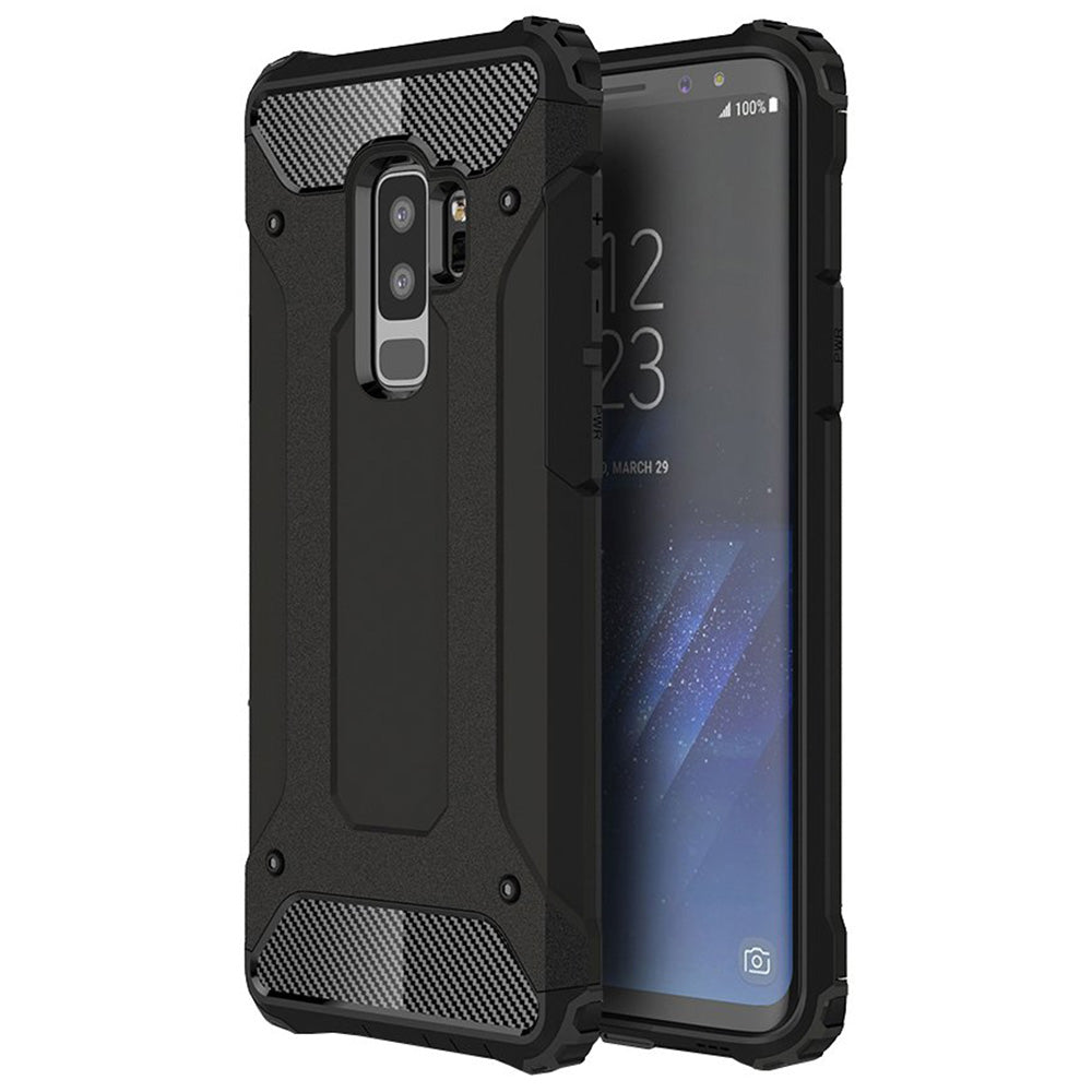 Etui na Samsung Galaxy S9+ G965, Techsuit, Hybrid Armor, czarne