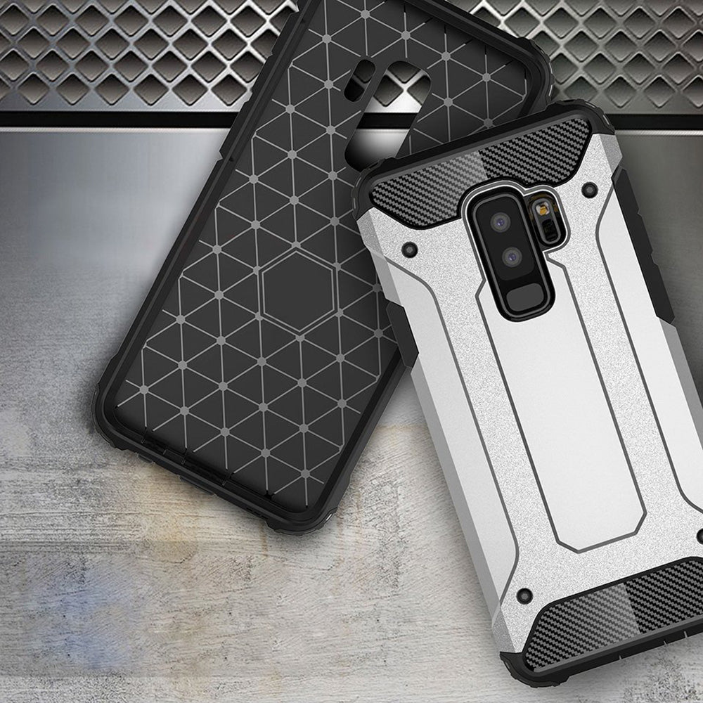 Etui na Samsung Galaxy S9+ G965, Techsuit, Hybrid Armor, czarne