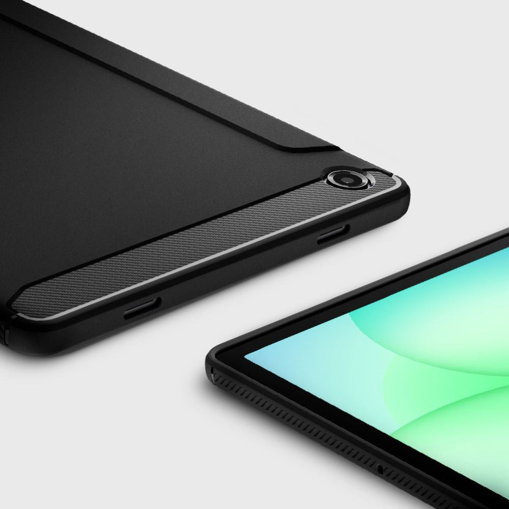 Etui do Samsung Galaxy Tab A11+, Spigen, Rugged Armor, Matowe Czarne