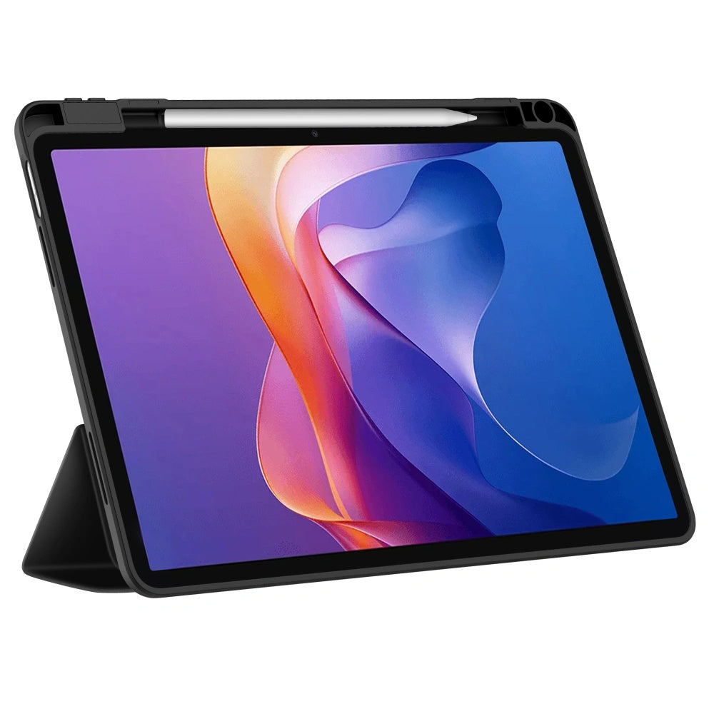 Etui na Samsung Galaxy Tab A11 / Tab A9, Techsuit, Flex Trifold Nowy Model, Fioletowy