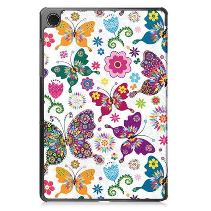 Etui na Samsung Galaxy Tab A11 / Tab A9, Techsuit, FoldPro Butterfly Nowy Model, Wielokolorowy