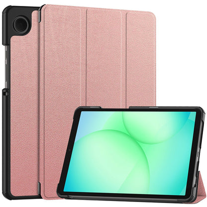 Etui na Samsung Galaxy Tab A11 / Tab A9, Techsuit, FoldPro, Różowe Złoto