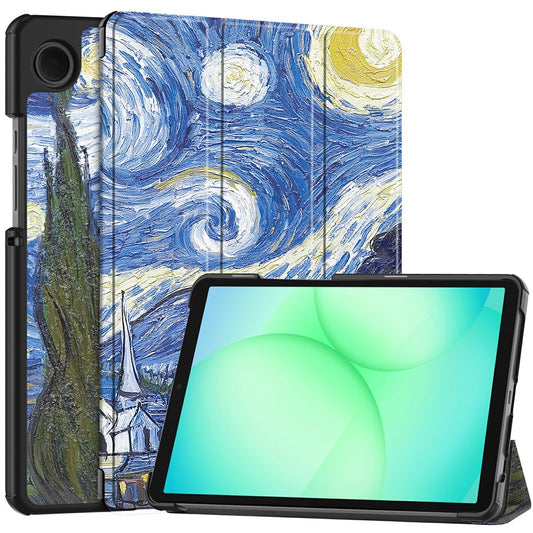 Etui na Samsung Galaxy Tab A11 / Tab A9, Techsuit, FoldPro Starry Night Nowy Model, Wielokolorowy