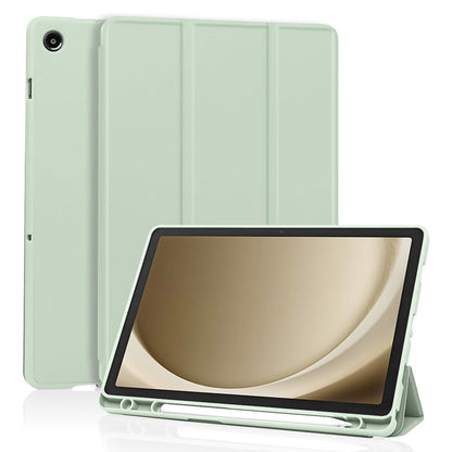 Etui na Samsung Galaxy Tab A9+, Techsuit, Flex Trifold, Zielona Matcha