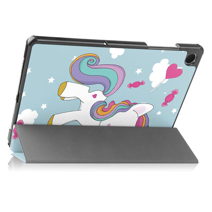 Etui na Samsung Galaxy Tab A9+, Techsuit, FoldPro Unicorn, wielokolorowe