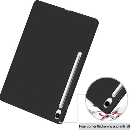 Case for Samsung Galaxy Tab S10 FE+, Techsuit, Flex Trifold, Black
