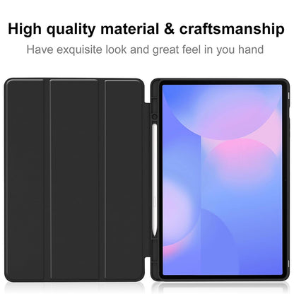 Case for Samsung Galaxy Tab S10 FE+, Techsuit, Flex Trifold, Black