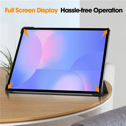 Case for Samsung Galaxy Tab S10 FE+, Techsuit, FoldPro, Black