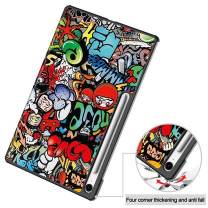 Etui na Samsung Galaxy Tab S10 FE+, Techsuit, FoldPro Urban Vibe, Wielokolorowe