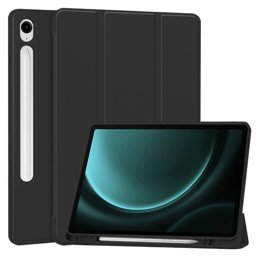 Etui na Samsung Galaxy Tab S10 FE / Tab S9 FE, Techsuit, Flex Trifold, czarne