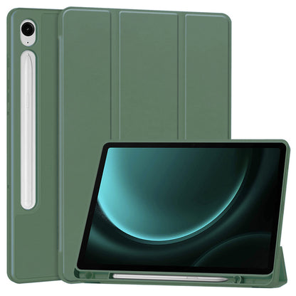 Etui na Samsung Galaxy Tab S10 FE / Tab S9 FE, Techsuit, Flex Trifold, Zielony