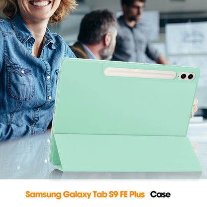 Etui na Samsung Galaxy Tab S10+ / Tab S9 FE+ / Tab S9+, Techsuit, Flex Trifold, czarne